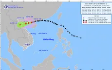 Bão số 3 giật cấp 13, cách Quảng Ninh 90 km