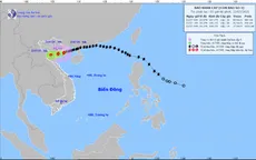 Bão số 3 giật cấp 13, cách Quảng Ninh 140 km, cách Hải Phòng 70 km