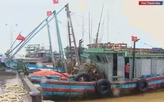 Thanh Hóa cấm biển, gần 6.600 tàu, thuyền đã vào nơi tránh trú an toàn