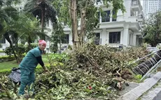 Bão số 3: Hà Nội chủ động ứng phó các cấp độ rủi ro thiên tai ở các địa bàn xung yếu