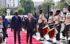 Lễ đón trọng thể Chủ tịch Quốc hội Trần Thanh Mẫn thăm chính thức Senegal