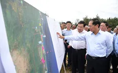 Phó Thủ tướng Bùi Thanh Sơn làm việc về nhà máy điện hạt nhân tại Khánh Hòa