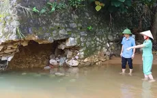 Thái Nguyên: Khắc phục sạt lở tại Trường PTDT nội trú Nguyễn Bỉnh Khiêm sau phản ánh của Thời báo VTV