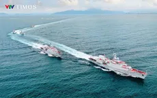 Hải quân nhân dân Việt Nam sẵn sàng cho lễ diễu binh trên biển