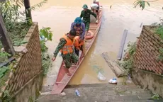 Giải cứu thành công người phụ nữ mắc kẹt nhiều ngày do mưa lũ