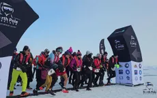 Cuộc thi chạy marathon tại Bắc Cực