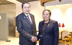 Chủ tịch Quốc hội Trần Thanh Mẫn gặp Phó Chủ tịch Quốc hội Lào