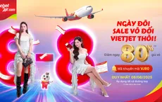 Siêu khuyến mãi ngày đôi 8/8, đặt vé du xuân 2026 sớm cùng Vietjet
