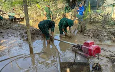 Bộ Quốc phòng yêu cầu khẩn trương khắc phục hậu quả mưa lũ, sạt lở đất ở Điện Biên, Sơn La, Nghệ An