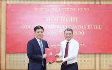 Ông Nguyễn Thanh Bình giữ chức Phó trưởng Ban Tổ chức Trung ương