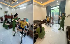 Hà Nội: Công an đến tận nhà làm căn cước cho công dân khuyết tật