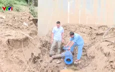 Sơn La khẩn trương khắc phục hệ thống cấp nước sau mưa lũ