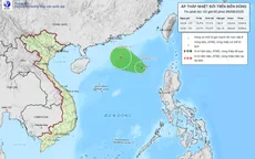 Áp thấp nhiệt đới sẽ suy yếu dần