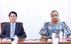 Chủ tịch nước làm việc với lãnh đạo đảng Phong trào Nhân dân Giải phóng Angola