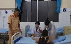 CSGT Lâm Đồng mở đường đưa bé 4 tuổi đi cấp cứu giữa đêm