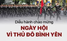 Infographic: Diễu hành chào mừng “Ngày hội vì Thủ đô bình yên”