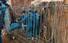 Sạt lở tường chắn tại công trình ở Quảng Ngãi, 1 công nhân bị vùi lấp tử vong