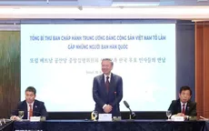 Tổng Bí thư Tô Lâm gặp những người bạn Hàn Quốc