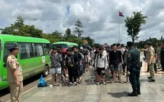 Tiếp nhận 72 công dân Việt Nam do phía Campuchia trao trả