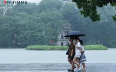 Chiều tối và đêm 12/8, Bắc Bộ, Trung Bộ mưa dông, có nơi trên 80 mm