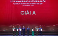 Đài THVN nhận giải A tại Giải báo chí toàn quốc “Vì An ninh Tổ quốc và bình yên cuộc sống”