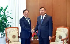 Phó Thủ tướng Bùi Thanh Sơn tiếp xúc song phương bên lề Hội nghị Mekong-Lan Thương