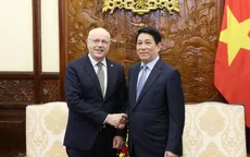 Chủ tịch nước Lương Cường tiếp Đại sứ Phần Lan đến chào từ biệt