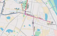 Infographic: Lộ trình 7 tuyến đường tại Hà Nội của các khối diễu binh, diễu hành ngày 2/9