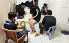 Bắt quả tang 11 đối tượng sử dụng trái phép chất ma túy trong phòng trọ