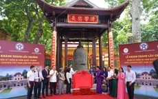 Khánh thành Lầu chuông tại Hoàng thành Thăng Long