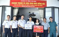 Hải quân bàn giao "Nhà đồng đội" dịp Quốc khánh 2/9
