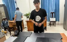 Bắt đối tượng đột nhập ký túc xá trộm cắp hàng loạt laptop