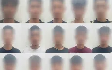 Khởi tố 20 đối tượng đi xe máy tháo biển số, mang hung khí đánh nhau