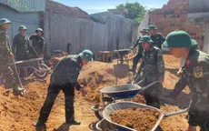 Lữ đoàn 572 chung tay “xóa nhà tạm” cho hộ nghèo ở Gia Lai