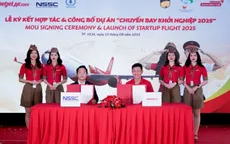 Vietjet đồng sáng lập Chuyến bay Khởi nghiệp, sáng kiến thúc đẩy đổi mới sáng tạo Việt Nam - Ấn Độ
