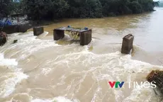 Cảnh báo lũ trên sông Thương, sông Cầu, sông Lục Nam và sông Cả