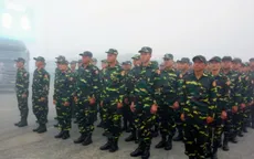Lãnh đạo Bộ Quốc phòng gặp mặt quân nhân của 4 đoàn quân đội nước ngoài tham gia A80