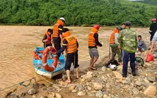 Quảng Trị cứu nạn thành công 5 người dân bị nước lũ cô lập