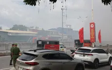 Hơn 500 xe máy bị thiêu rụi trong vụ cháy bãi xe ở gầm cầu Vĩnh Tuy (Hà Nội)