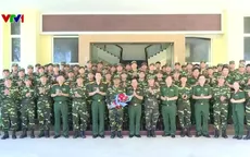 Các chiến sĩ hoàn thành xuất sắc nhiệm vụ A80 trở về
