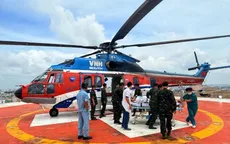 Cấp cứu đường không đưa ngư dân nguy kịch từ Song Tử Tây về đất liền