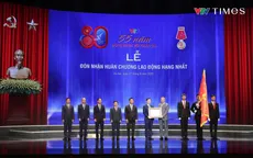Tổng Bí thư Tô Lâm trao Huân chương Lao động hạng Nhất cho Đài Truyền hình Việt Nam