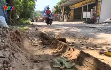 Tỉnh lộ xuống cấp nghiêm trọng, nhiều km mặt đường vỡ nát vụn