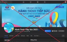 Giả danh tổ chức uy tín, lập fanpage tích xanh kêu gọi giải chạy từ thiện lừa đảo