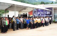 Lễ tưởng niệm 1 năm sau thảm họa lũ quét tại Làng Nủ