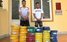 Bắt 2 anh em ruột đột nhập công ty trộm cắp 44 cuộn dây điện