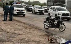 Tài xế xe ben bỏ trốn sau khi gây tai nạn khiến người phụ nữ tử vong