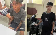 Thiếu niên 13-15 tuổi dí kiếm cướp xe máy giữa ban ngày, bị bắt sau 2 giờ gây án