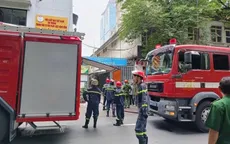 Dập tắt vụ cháy tại căn hộ trong chung cư ở trung tâm TP Hồ Chí Minh