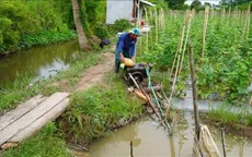 Đồng Tháp kịp thời gia cố đê bao xung yếu ứng phó với triều cường